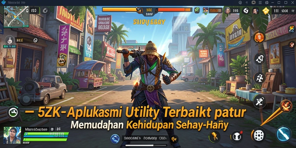 Tampilan antarmuka aplikasi 5ZK yang bersih dan penggunaannya yang sederhana.