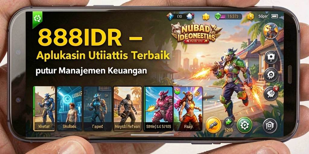 Tampilan antarmuka 888IDR yang intuitif dan ramah pengguna.