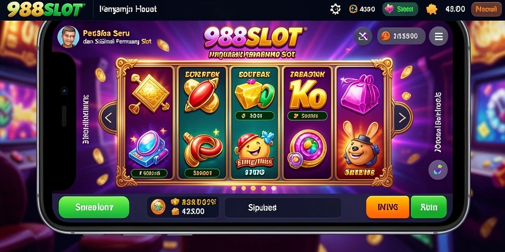 Screenshot gameplay yang menunjukkan keseruan dan variasi permainan slot.