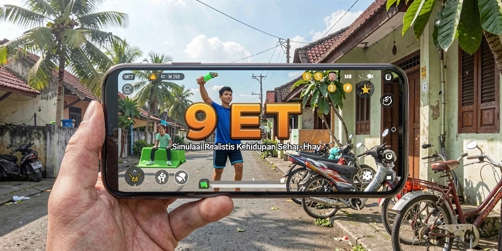 Tampilan gameplay mendalam dari 9ET menampilkan interaksi karakter yang menarik.