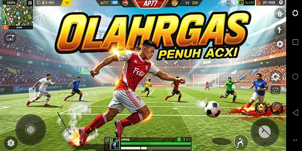 Tampilan gameplay API77 yang mendebarkan dalam aksi pertandingan olahraga.