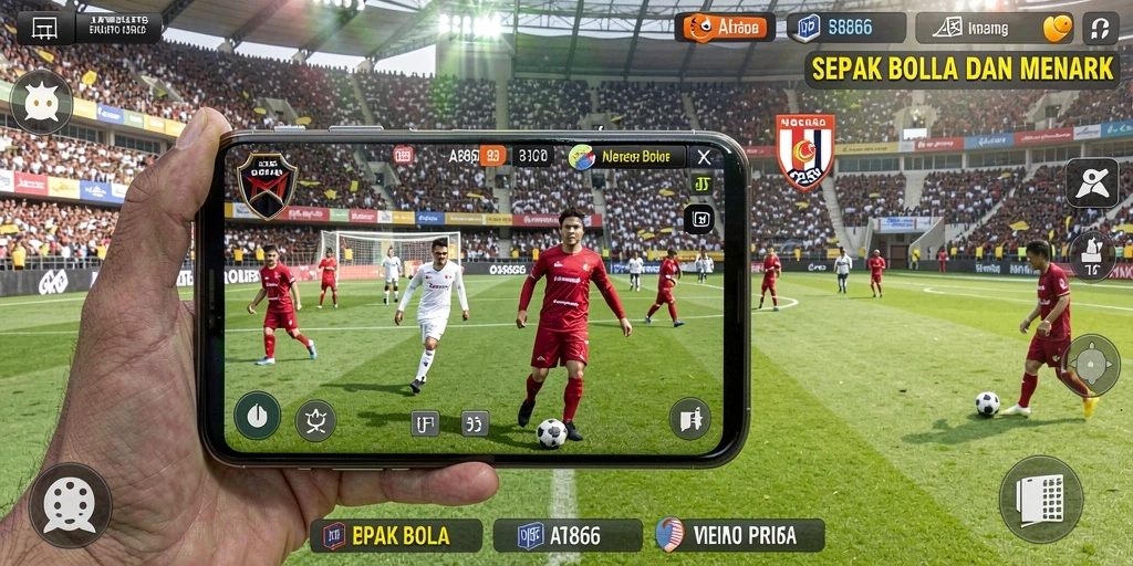Gameplay seru dengan grafik tinggi di AT866.