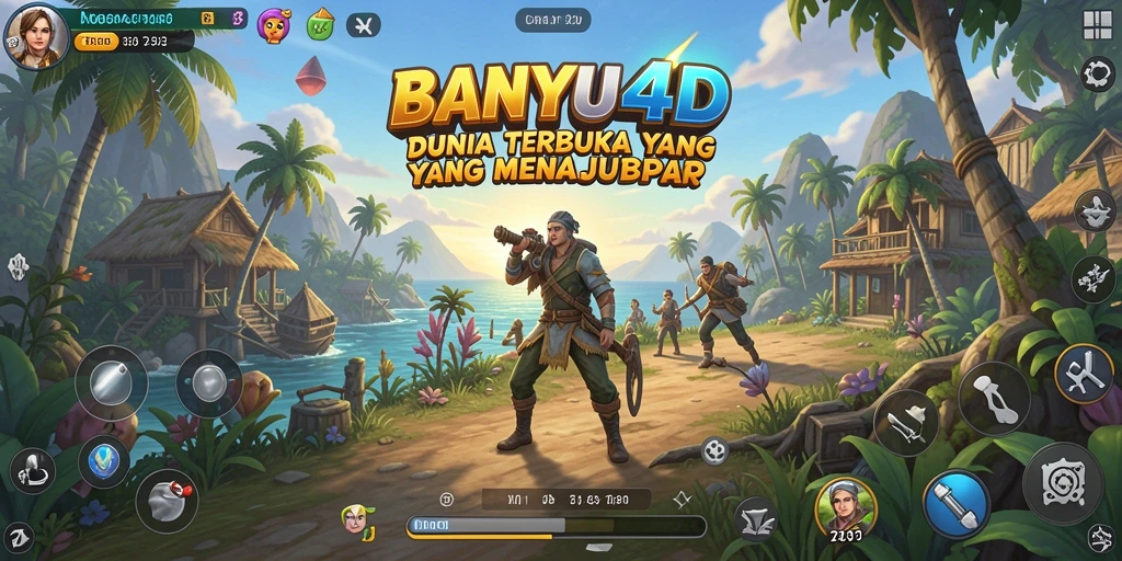 Gameplay seru dalam BANYU4D yang menampilkan eksplorasi dunia terbuka.