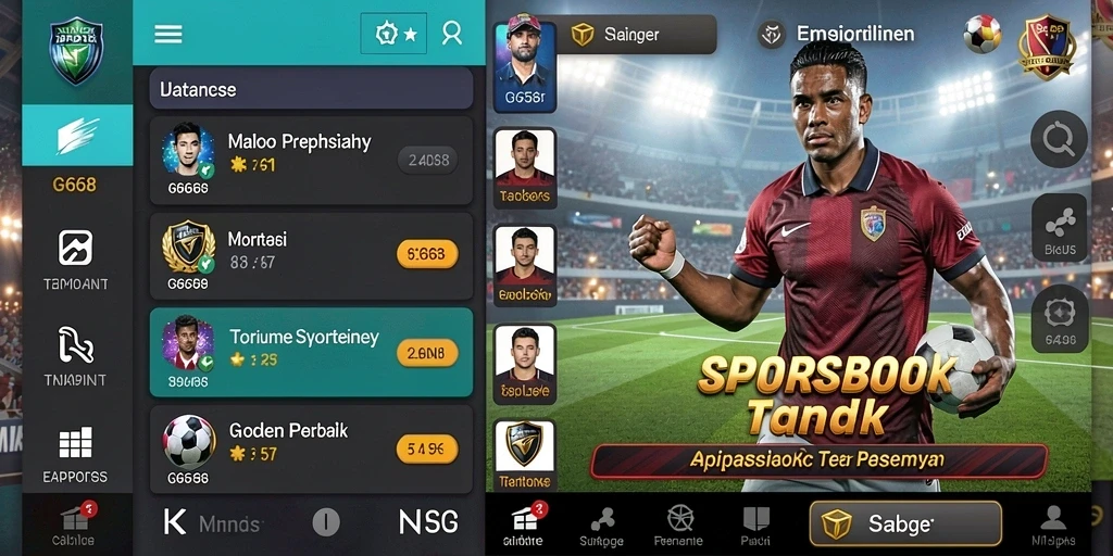 Screenshot G668 menampilkan taruhannya yang dinamis dan menarik.