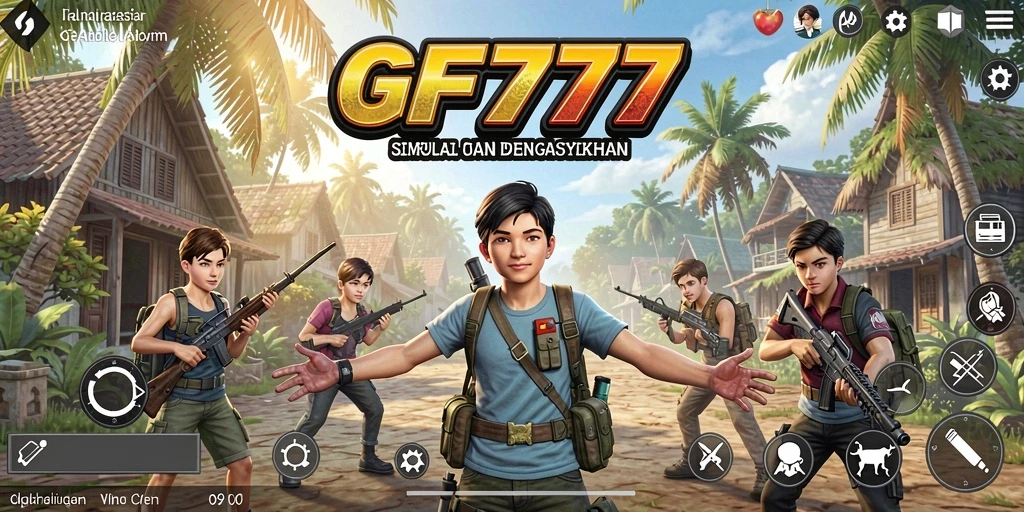 Gameplay GF777 yang seru dengan interaksi pemain.