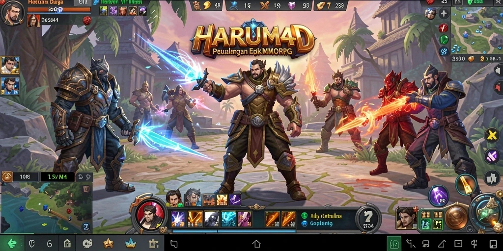 Tampilan menarik dari gameplay <strong>HARUM4D</strong> yang penuh aksi dan petualangan.