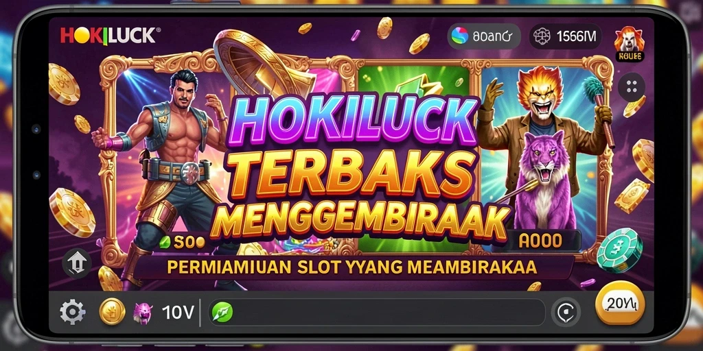 Screenshot HOKILUCK memperlihatkan gameplay menarik dari permainan Slot.
