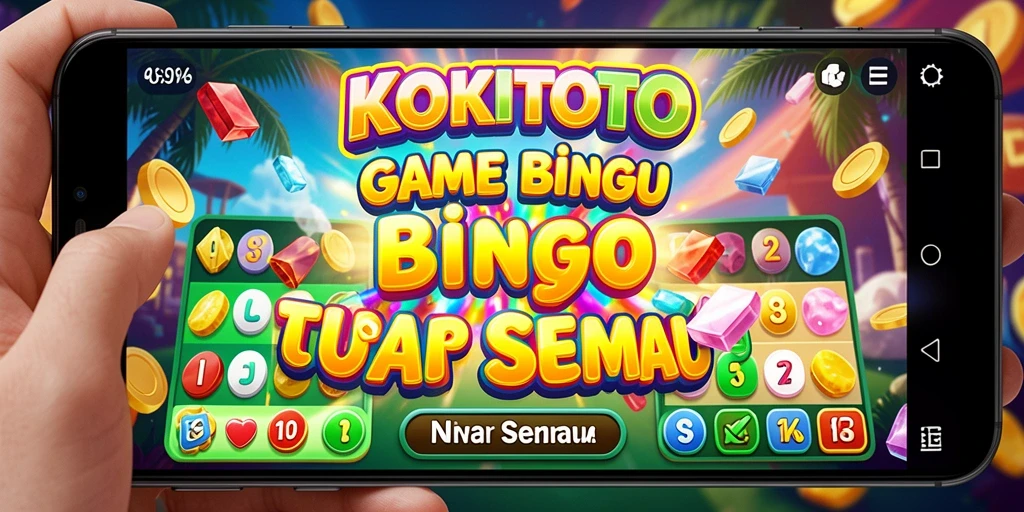 Tampilan gameplay seru dari KOKITOTO dengan suasana Bingo yang menegangkan.