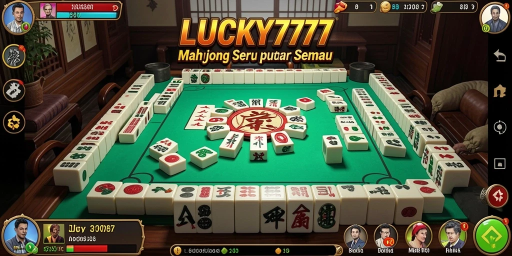 Tampilan screenshot dari gameplay menyerupai papan Mahjong yang menantang.