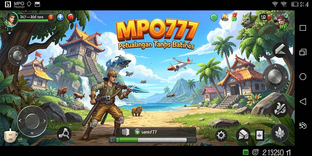 Gameplay MPO777 menunjukkan petualangan mendebarkan di dunia terbuka.