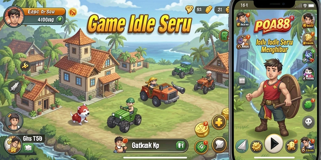 Tampilan gameplay POA88 yang menarik dan interaktif.