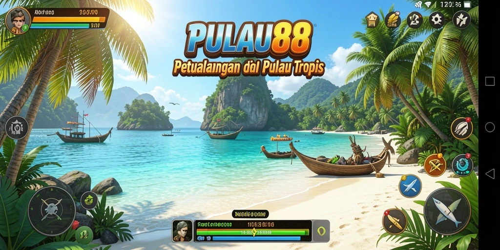 Tampilan penuh warna dari gameplay PULAU88 yang menyenangkan.