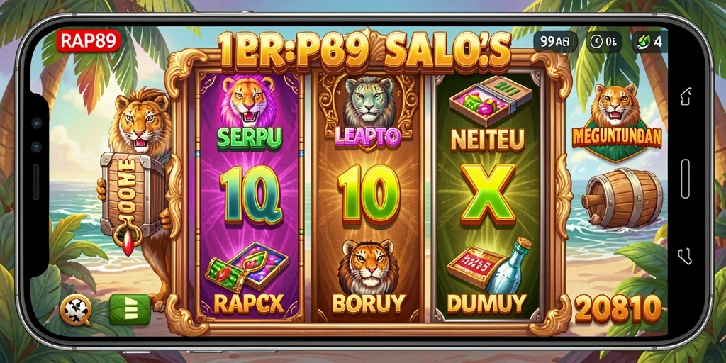 Tampilan gameplay seru dan menarik dari RAP89.