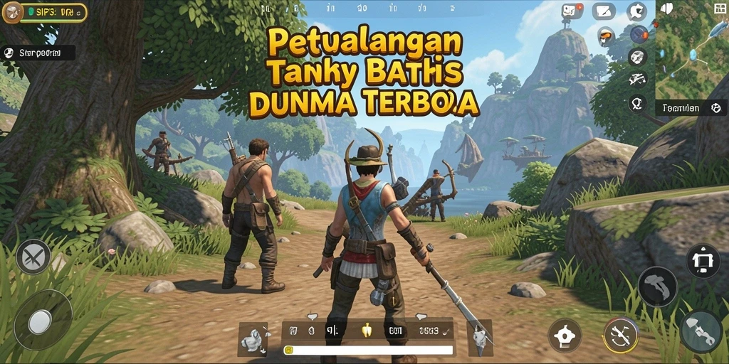 Screenshot SIP33 menunjukkan aksi menakjubkan di dunia terbuka.