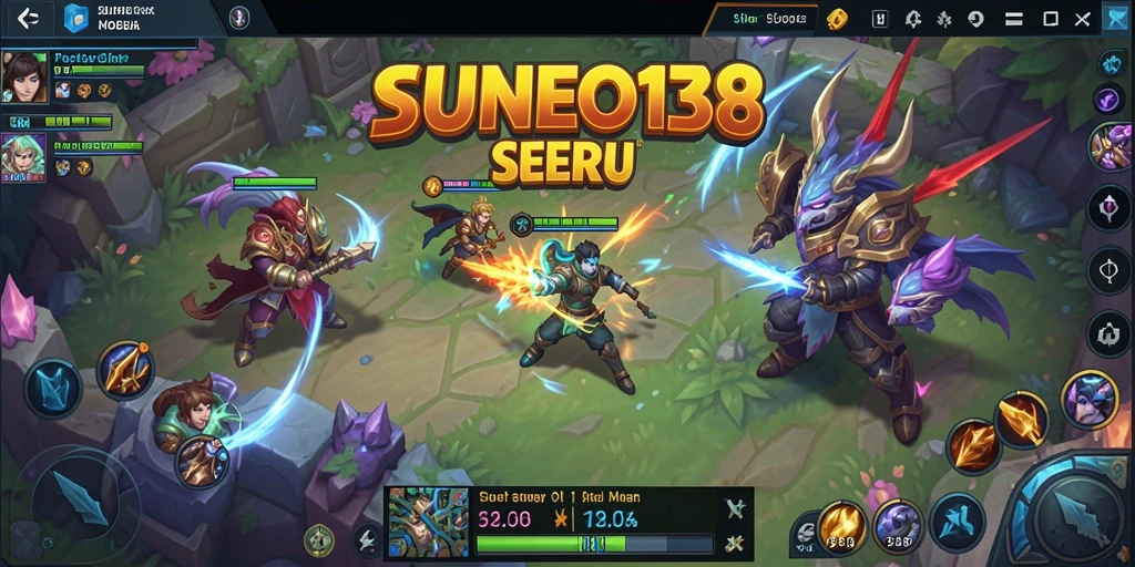 Gameplay seru SUNEO138 dalam pertarungan tim yang dinamis.