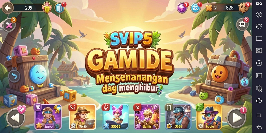 Tampilan gameplay SVIP5 yang menawan dan menarik.
